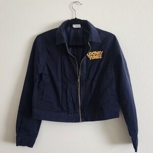 Warner Bros Looney Tunes Bugs Bunny "That's all Folks" Jacket size Small